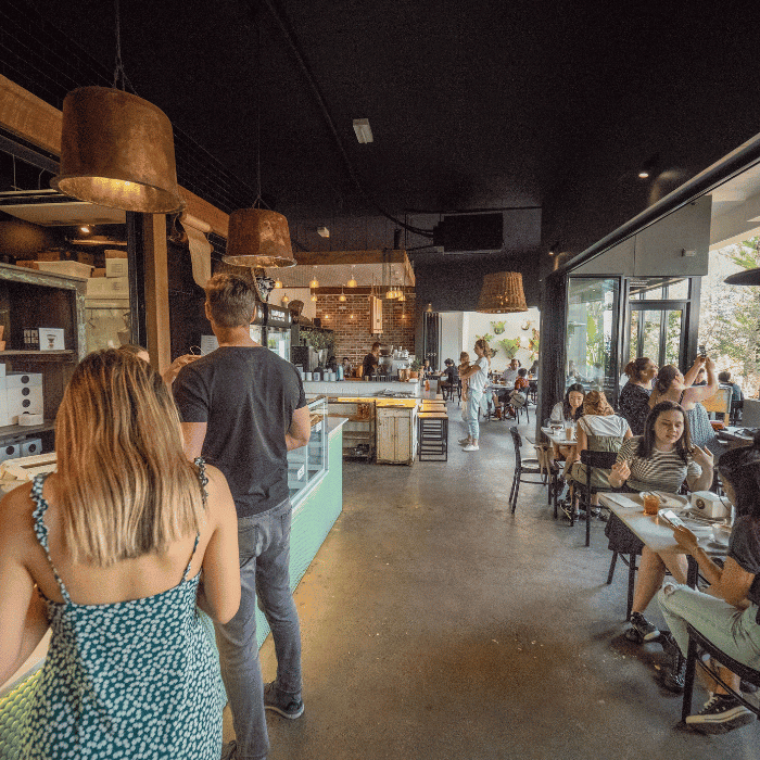 Bam Bam Bakehouse, Mermaid Beach, Queensland, Australia. Image courtesy of Tourism and Events Queensland.