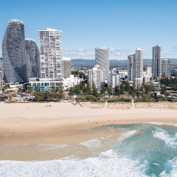 Broadbeach, Queensland, Australia. Image courtesy of Tourism and Events Queensland.