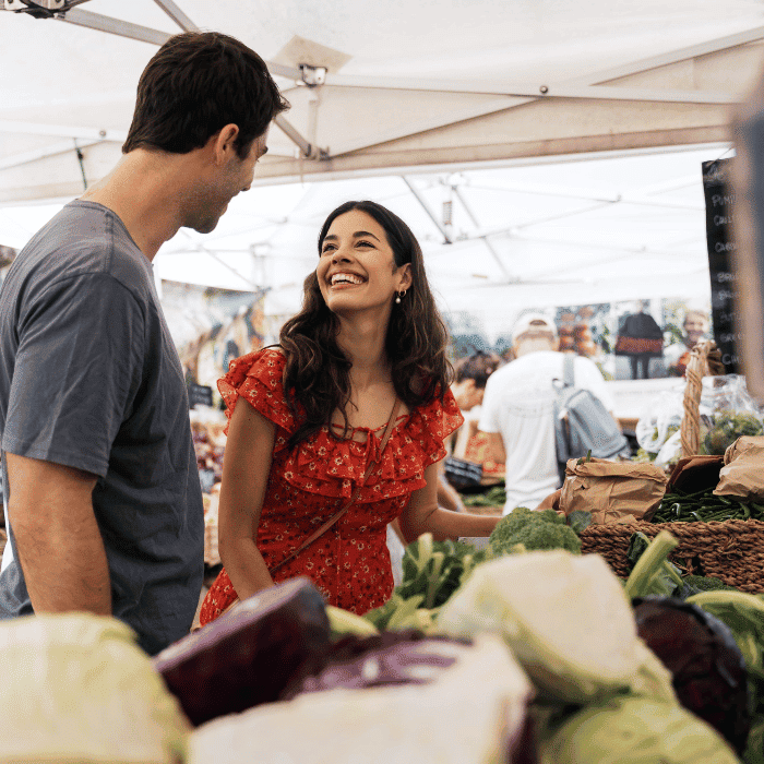 Palm Beach Farmers Market, Queensland, Australia. Image courtesy of Tourism and Events Queensland.